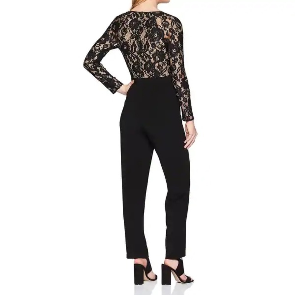 Long sleeve lace jumpsuit